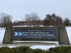 The Britannia Water Purification Plant in Ottawa.  Tuesday, Mar. 17, 2020.