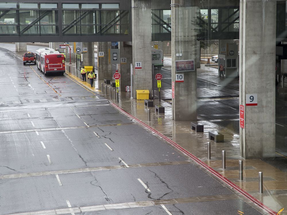 Photos A very quiet Ottawa airport on March 17 2020 Ottawa Citizen