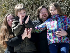 Kate and Jamie Logue have two children on the autism spectrum, Desmond, 6, and Ruby, 9.