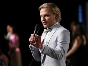 Ronan Farrow attends the Vanity Fair Oscar party in Beverly Hills during the 92nd Academy Awards, in Los Angeles, California, U.S., February 9, 2020.