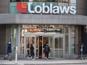 A Loblaws store on Queen Street West in Toronto.