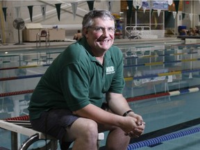 After having such a great season, Gee-Gees swim coach Dave Heinbuch is already looking forward to next season. Jean Levac/Postmedia Network