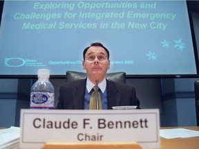 Former municipal and provincial politician Claude Bennett later served as chair of the Transition Board for the merging of Ottawa-area municipalities.