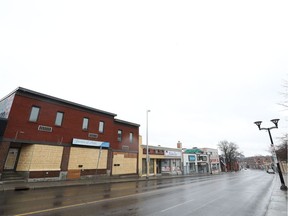 Closed businesses on Bank Street on Monday. Maybe we could let pedestrians use some of our empty streets?