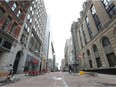 Sparks Street in Ottawa Wednesday March 18, 2020.