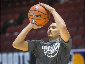 The Gee-Gees will monitor guard Calvin Epistola, who has been nursing an ankle injury, carefully.