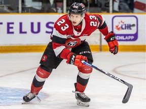 Marco Rossi of the Ottawa 67's