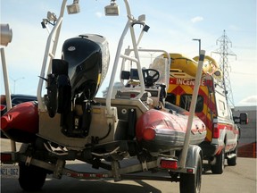 A file photo of a water rescue vehicle.