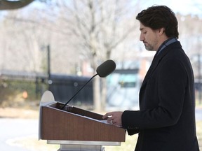 Prime Minister Justin Trudeau holds his daily press conference. That provides some, but not enough, public information.