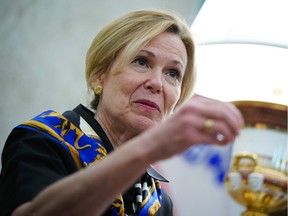 Files: Response coordinator for White House Coronavirus Task Force Deborah Birx speaks during a meeting with US President Donald Trump