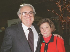 Ex-Ambassador Allan Gotlieb with his wife Sondra.