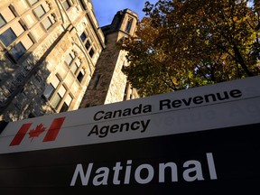 The Canada Revenue Agency headquarters in Ottawa is shown on Friday, November 4, 2011. Canada Revenue Agency employees know a giant spotlight will be pointed at them come Monday. That's when they begin the monumental task of delivering on historic federal benefits meant to mitigate the disastrous economic effects of the COVID-19 pandemic.