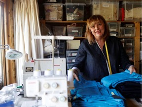 Dulcie Scott from Mickleton, Gloucestershire works from home packing and organising scrubs to be made and then distributed, Costume makers in Britain who have previously dressed actors from Downton Abbey to Batman have joined forces to make scrubs for medics on the frontline of the coronavirus battle. Working from front rooms, sheds and attics, the team are churning out uniforms for returning medics and those clinicians who do not normally wear the outfit, as the spread of the coronavirus disease (COVID-19) continues,