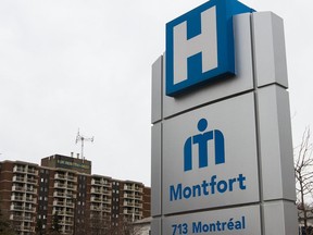 A file photo of the Montfort Hospital.