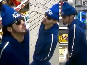 Suspect in a cellphone robbery on Bank Street last month.
