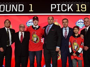 The Senators chose Lassi Thomson with the 19th overall pick at last year's NHL draft.