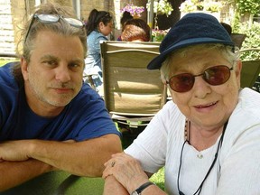 Shon Besharah with his mother Pauline Besharah-Armstrong in happier times.