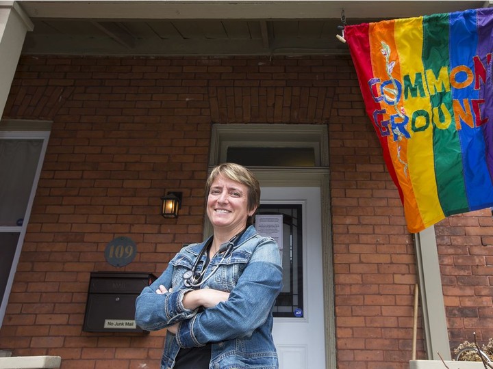  Dr. Nili Kaplan-Myrth outside her clinic in the Glebe.