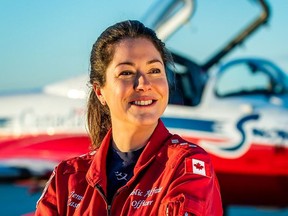 Royal Canadian Air Force Captain Jennifer Casey.