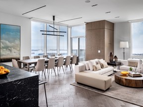 Tridel model suite.