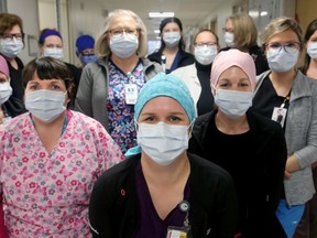 OTTAWA - APRIL 28, 2020 - The nurses in D4 Surgery are battling their own fears about the COVID-19 virus daily, but insist the hospital itself is safe for those who need it and continue to show up daily amidst the pandemic.