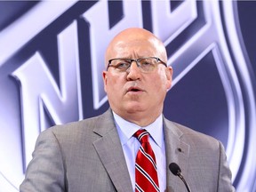 Deputy NHL Commissioner Bill Daly