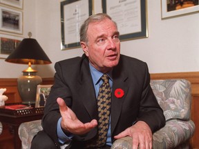Former Minister of Finance Paul Martin.