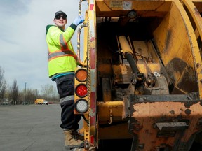 OTTAWA - MAY 6, 2020 - Jonathan Smith is a City of Ottawa waste collection supervisor.