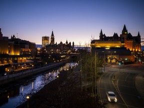 A view of Ottawa’s downtown, Monday, May 4.