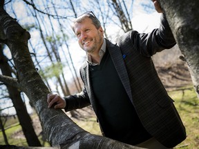 Chris Spiteri of Spiteri and Ursulak LLP near his Ottawa home on Tuesday, May 5.