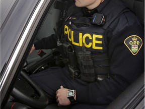 An OPP officer.