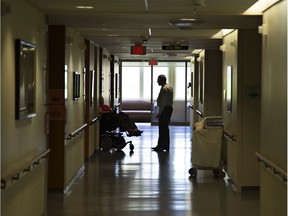 Inside a nursing home