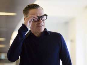 Canadian singer Bryan Adams appears as a witness at a Standing Committee on Canadian Heritage in Ottawa on Tuesday, Sept. 18, 2018. Adams is facing backlash over social media posts on the novel coronavirus that some critics are calling racist.