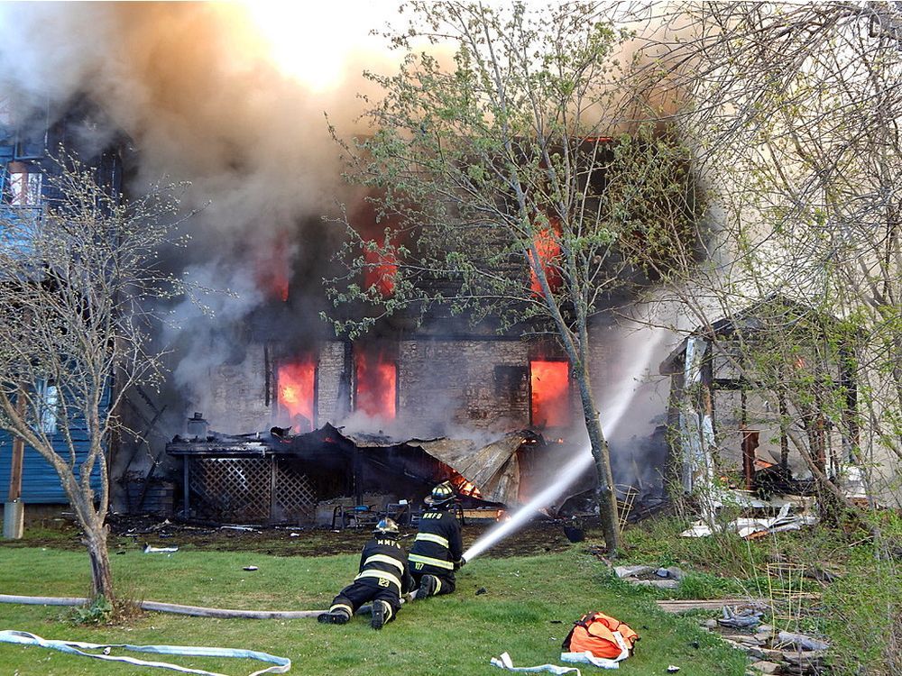 Duplex In St. Paul Destroyed By Fire Overnight