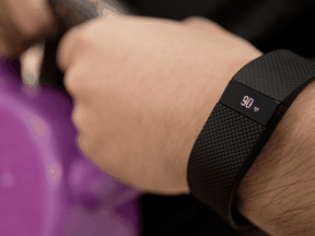 A Fitbit can detect a heart rate, which tends to rise when the body is fighting infection.
