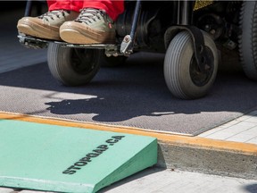 A ramp from the StopGap Foundation.