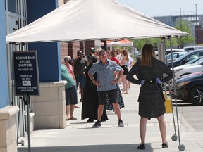 Marshalls opened to the public for the first time in months at the Train Yards in Ottawa Wednesday.