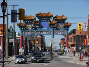 Chinatown Arch in Ottawa Tuesday April 18, 2017.