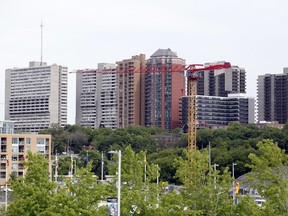 The Ottawa skyline