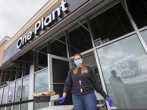 At the One Plant store on Strandherd Drive in Barrhaven, keyholder manager Adriana Burke says business has been steady.