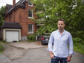 Shane Currey purchased this home on Colonel By Drive to tear down and rebuild.