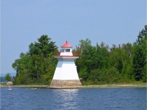 The former Passage Lower Lighthouse on the Ottawa River that stood on Ile Leblanc opposite Pine Ride Park in Petawawa was torn down by the Coast Guard in March. It had been deemed unsafe after damage caused by flooding in the spring of 2019.