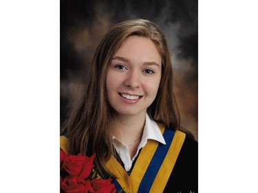 Katie Gillis
Glebe Collegiate Institute
. She plans to study International Development and Globalization at the University of Ottawa in the fall. Congratulations Katie!