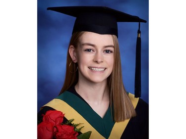 Emily Burns
Canterbury High School -- graduating from the dance program.  

Emily will be attending the University of Waterloo for Health Sciences