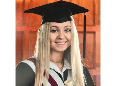 Ainsley Millar
South Carleton High School 
Graduating with honours and heading to Queens University for a Bachelor of Commerce.