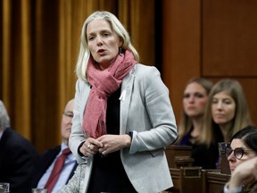 Canada's Minister of Infrastructure and Communities Catherine McKenna speaks during Question Period in the House of Commons on Parliament Hill in Ottawa, Ontario, Canada December 6, 2019.