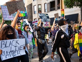 CHICAGO, JUNE 14: A march in support of Black Lives Matter and Black Trans Lives.