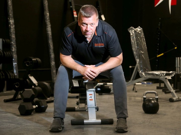  Co-owner of Fitness Equipment of Ottawa, Denis Piché, keeps selling out of stock at his St. Laurent store since the pandemic started.