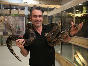 Paul 'Little Ray' Goulet of Ray's Reptiles.