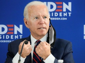 FILE PHOTO: Democratic U.S. presidential candidate and former Vice President Joe Biden.